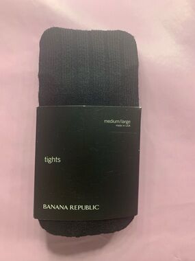 Banana Republic Women's Black Tights - Medium/Large